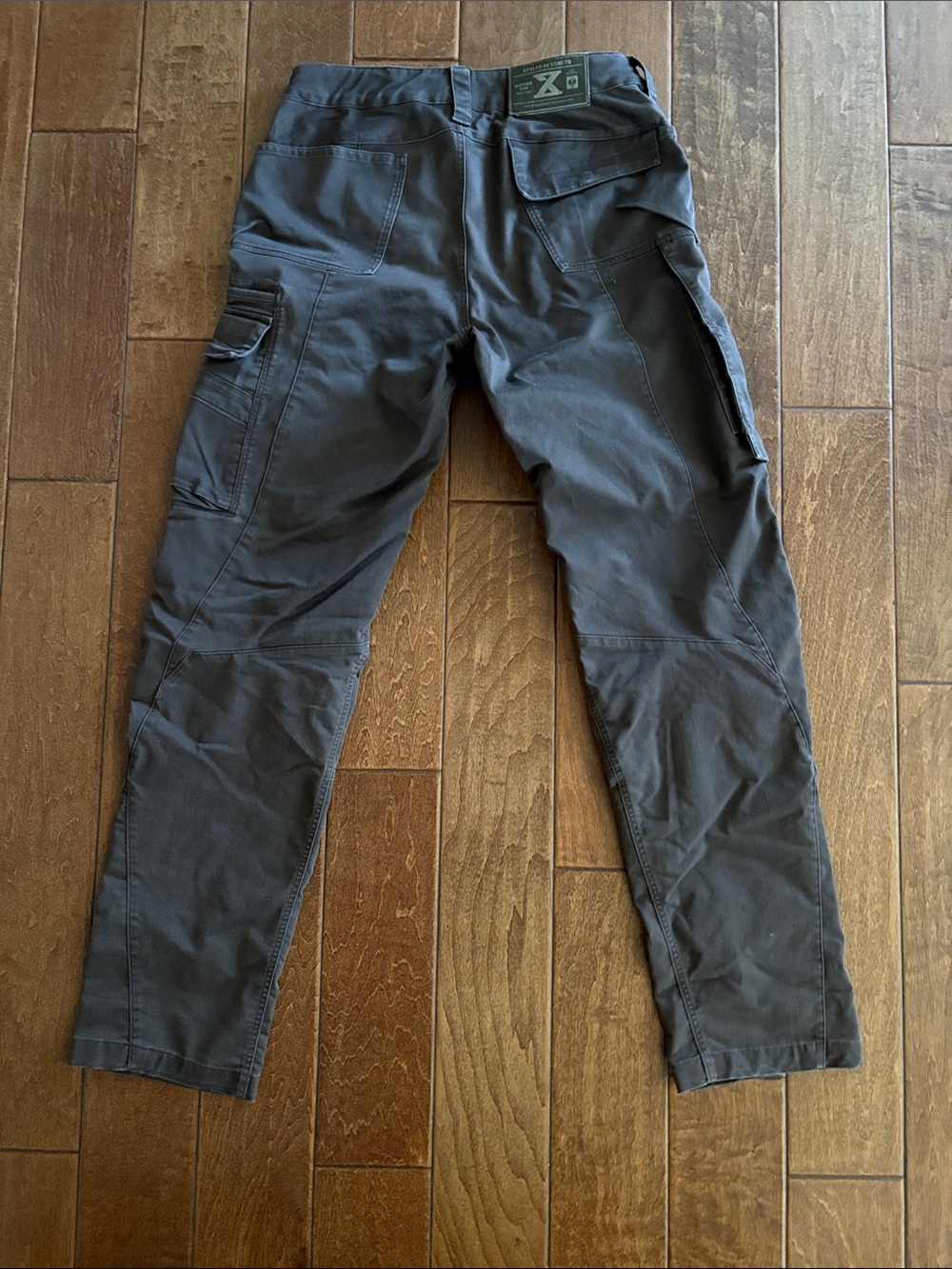Men's Cargo Pants in Dark Gray — Tactical Style - Picture 4 of 5
